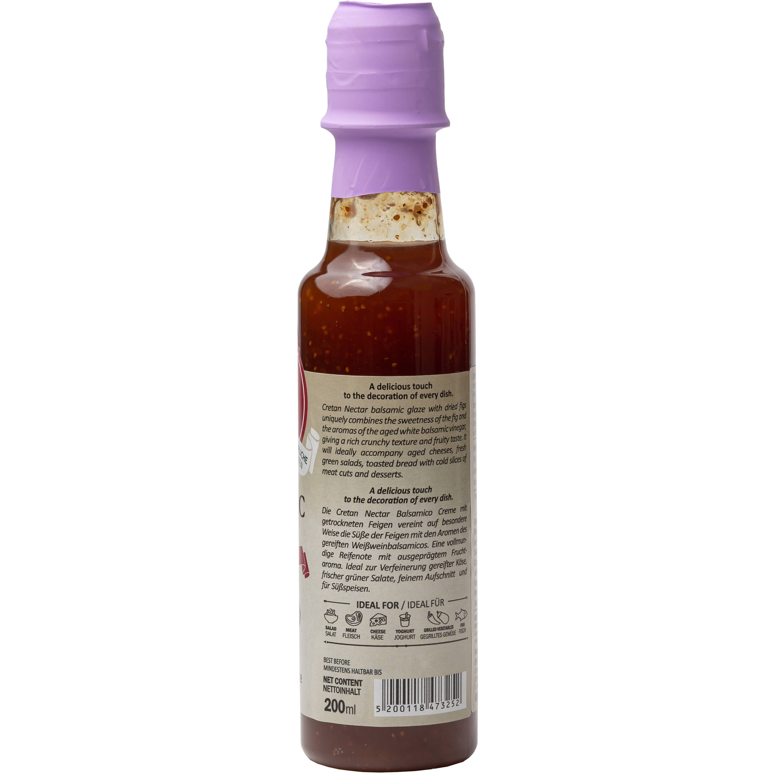 Cretan Nectar - Balsamico-Creme mit Feigen 200 ml