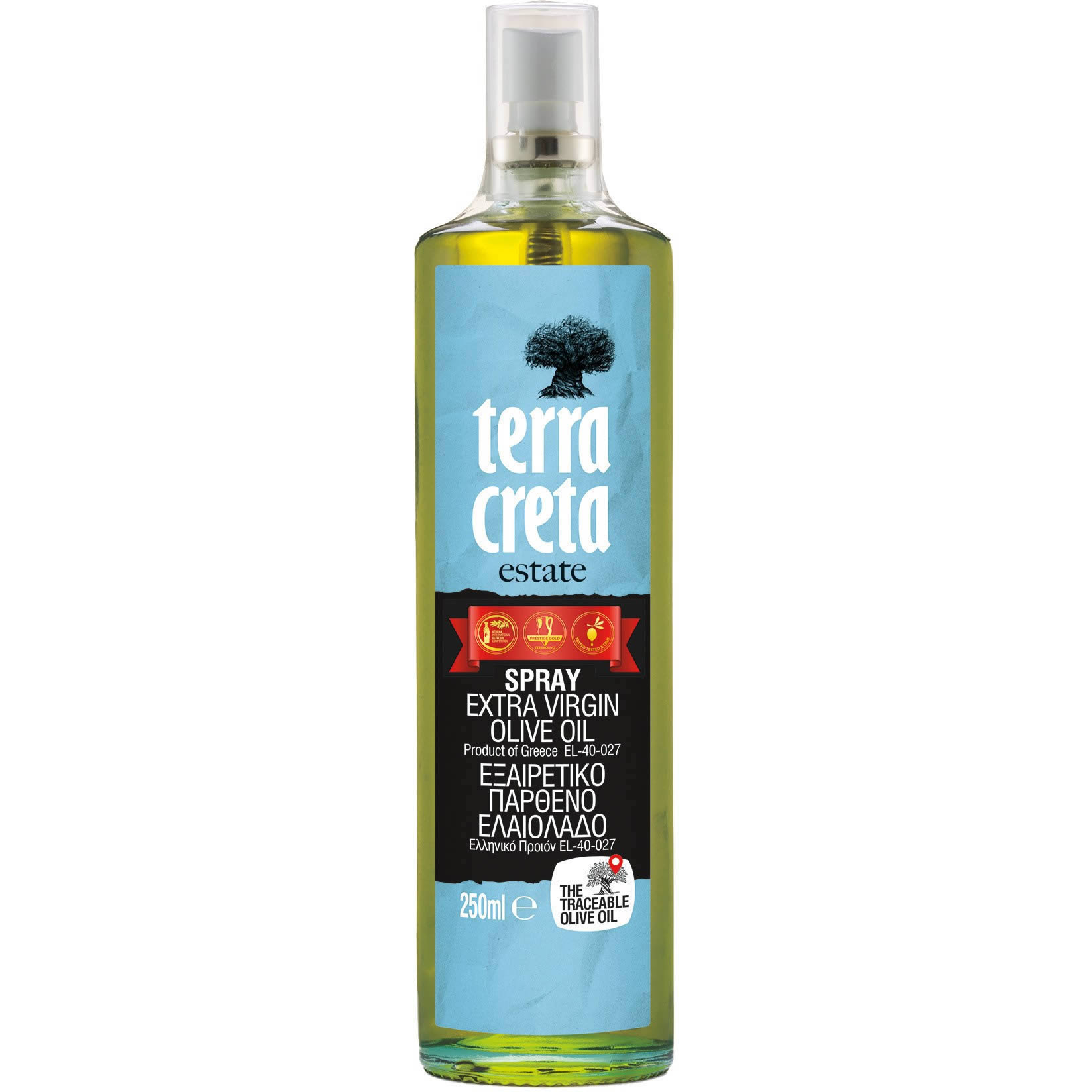 Terra Creta - Extra natives Olivenöl "estate" Spray 250 ml