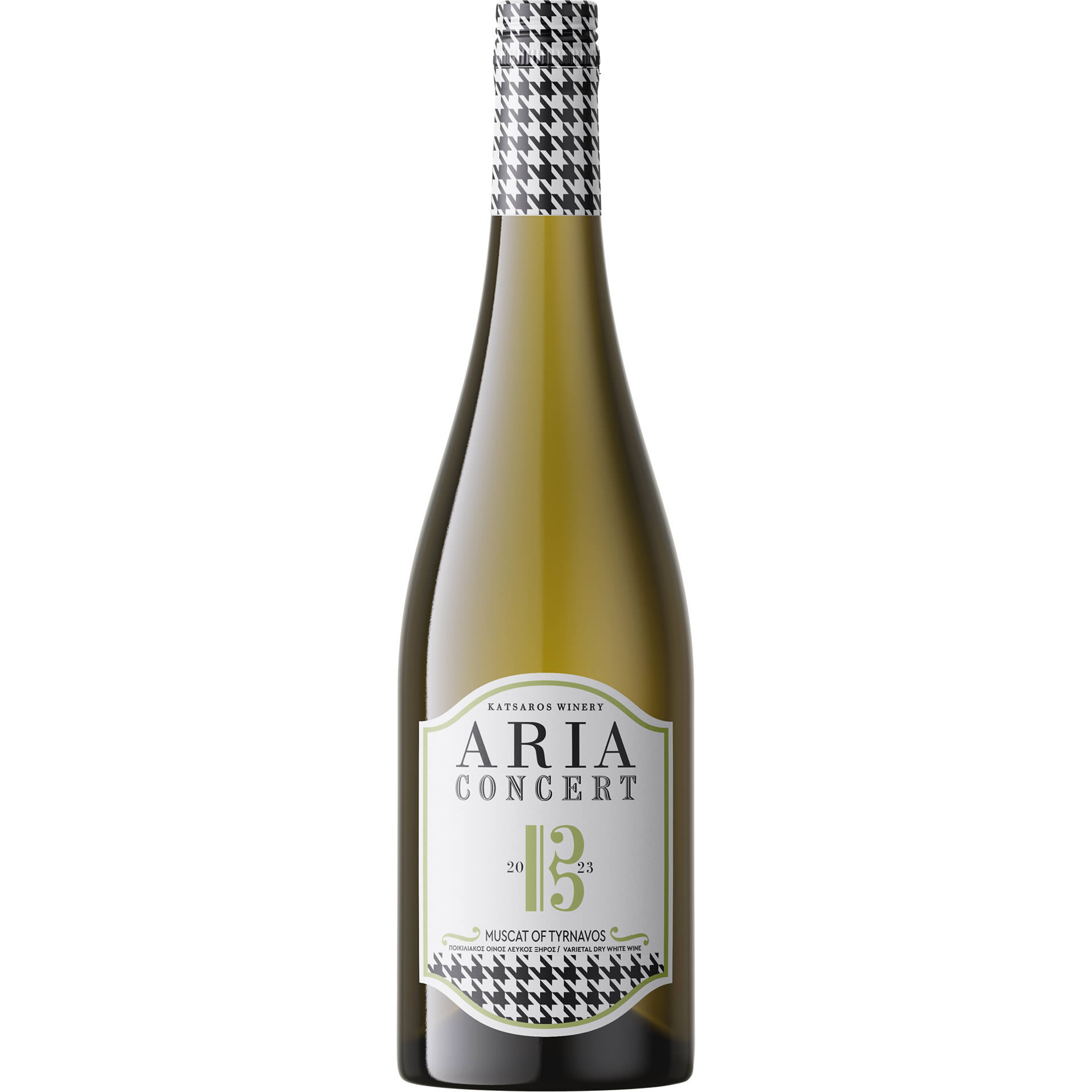 "Aria Concert" Muscat of Tyrnavos Weißwein trocken 12.5 % (2023) "Aria Concert" Muscat of Tyrnavos Weißwein trocken 12.5 % (2023)