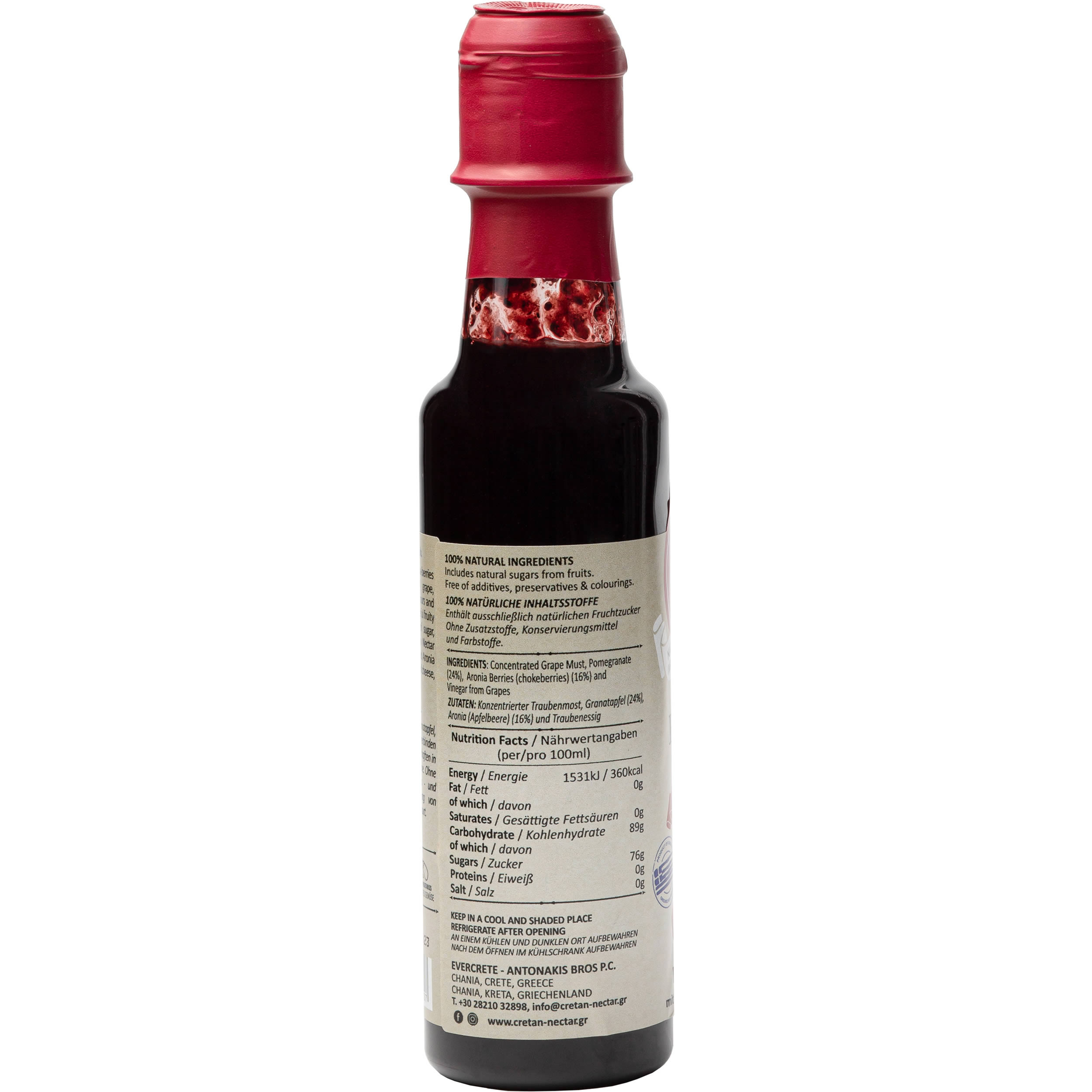 Cretan Nectar - Balsamico-Creme mit Granatapfel 200 ml
