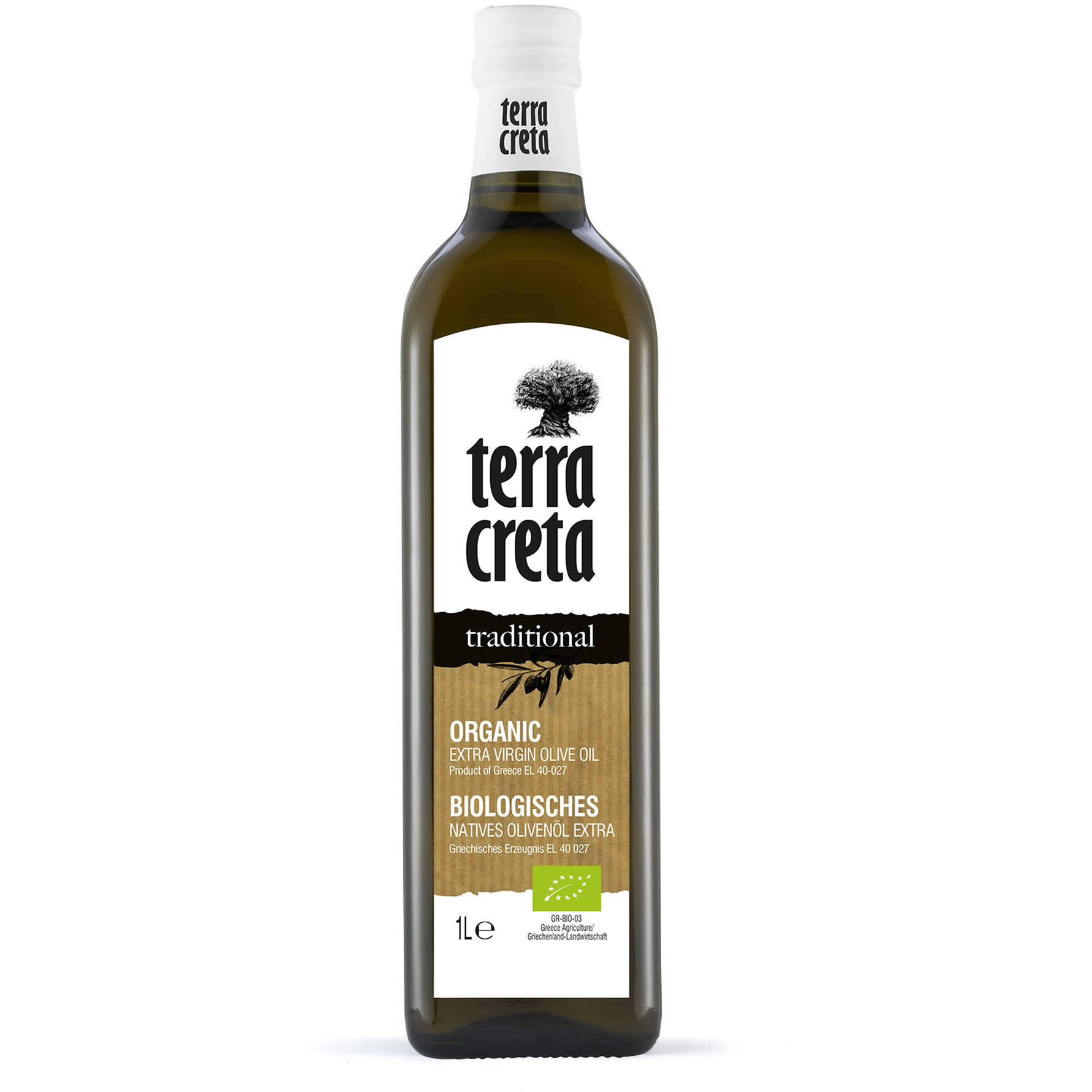 Terra Creta - Extra natives Olivenöl "traditional" BIO 1 l