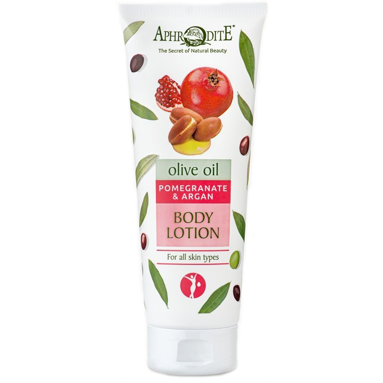Bodylotion mit Olivenöl, Argan und Granatapfel 200 ml