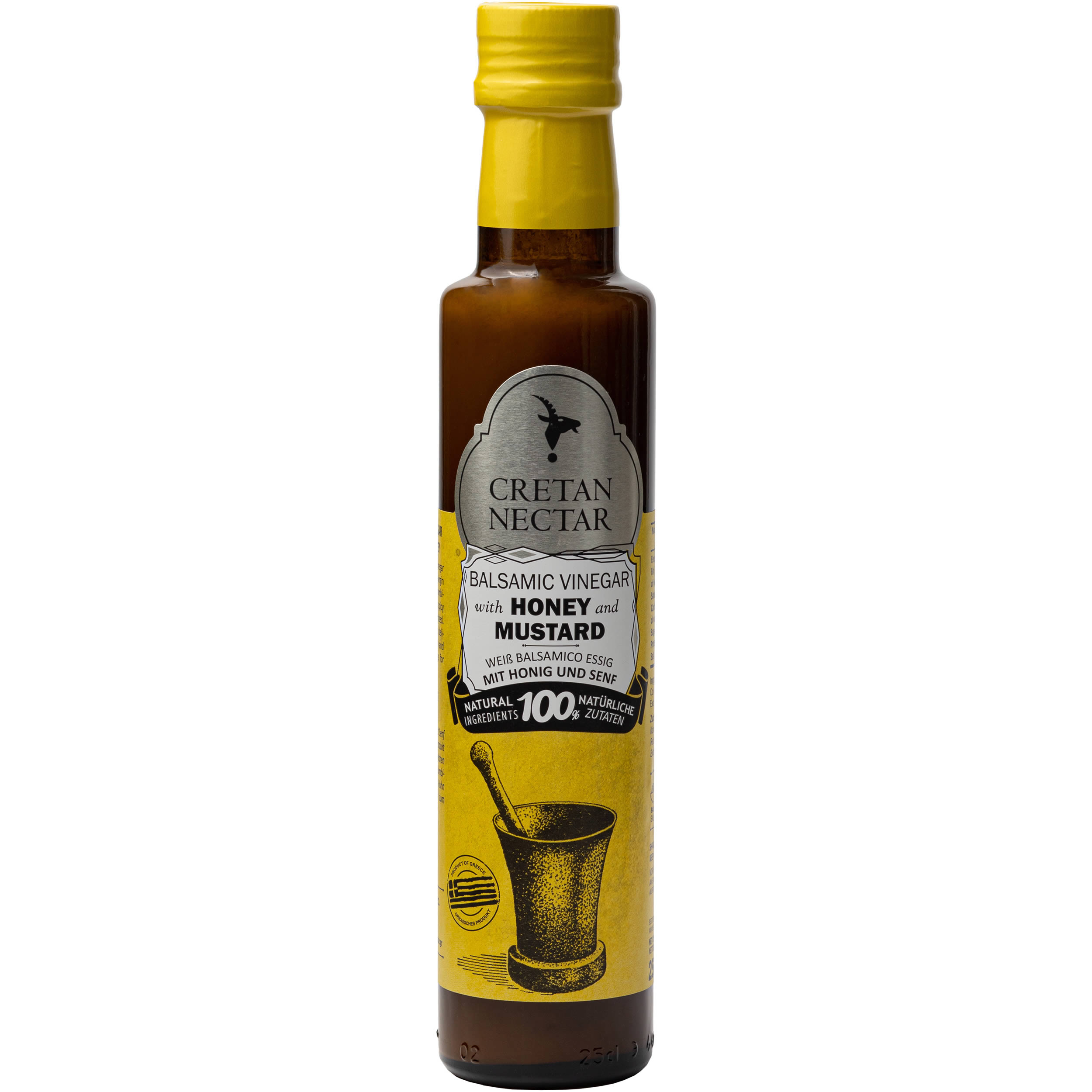 Cretan Nectar - Balsamico-Essig mit Honig und Senf 250 ml Cretan Nectar - Balsamico-Essig mit Honig und Senf 250 ml