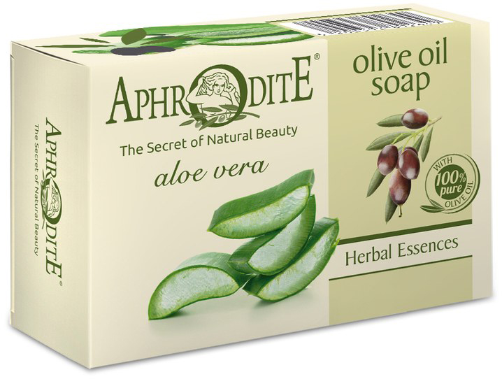 Seife mit Olivenöl und Aloe Vera 100 g
