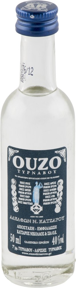 Ouzo Tirnavou 40 % 50 ml