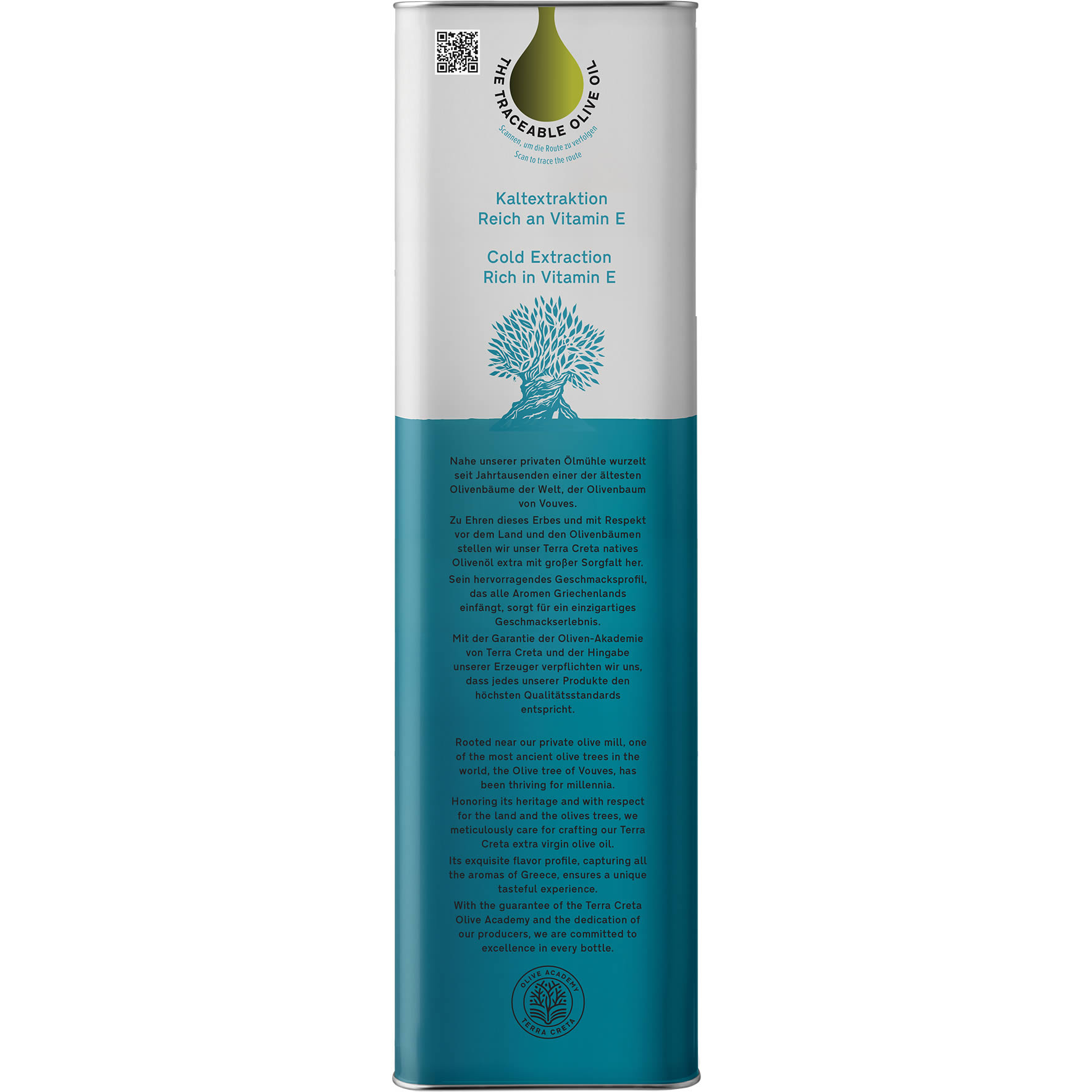 Terra Creta - Extra natives Olivenöl EVOO 5 l (T.C. EVOO 5 L Kanister)