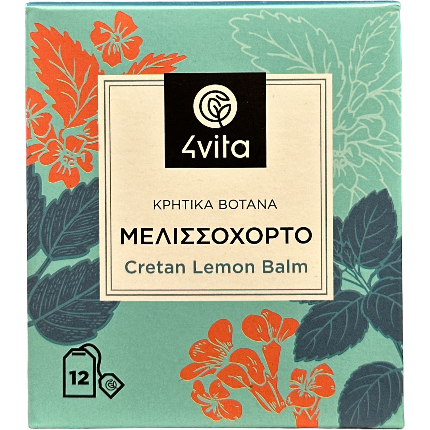 Zitronenmelisse Tee - 4vita - (Box / 12 Teebeutel á 1,5 g)