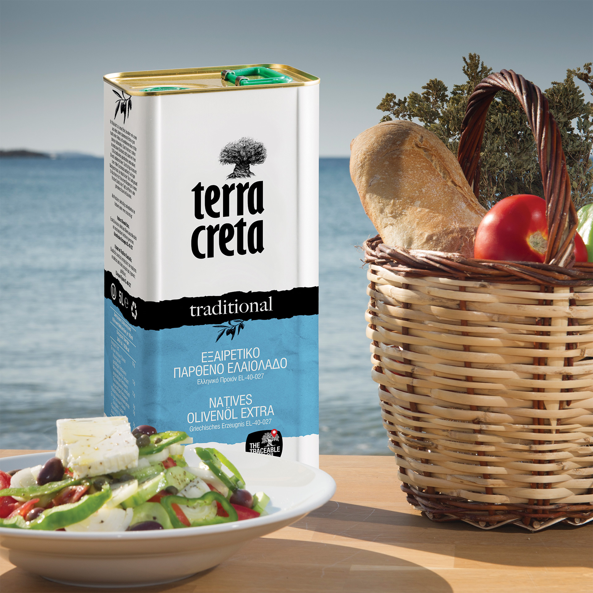 Terra Creta - Extra natives Olivenöl "traditional" extra 5 l