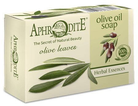 Seife mit Olivenöl und Olivenblättern 100 g