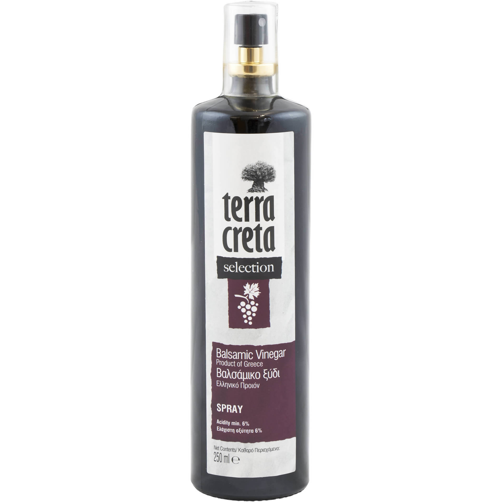 Terra Creta - Balsamico-Essig "selection" Spray 250 ml Terra Creta - Balsamico-Essig "selection" Spray 250 ml