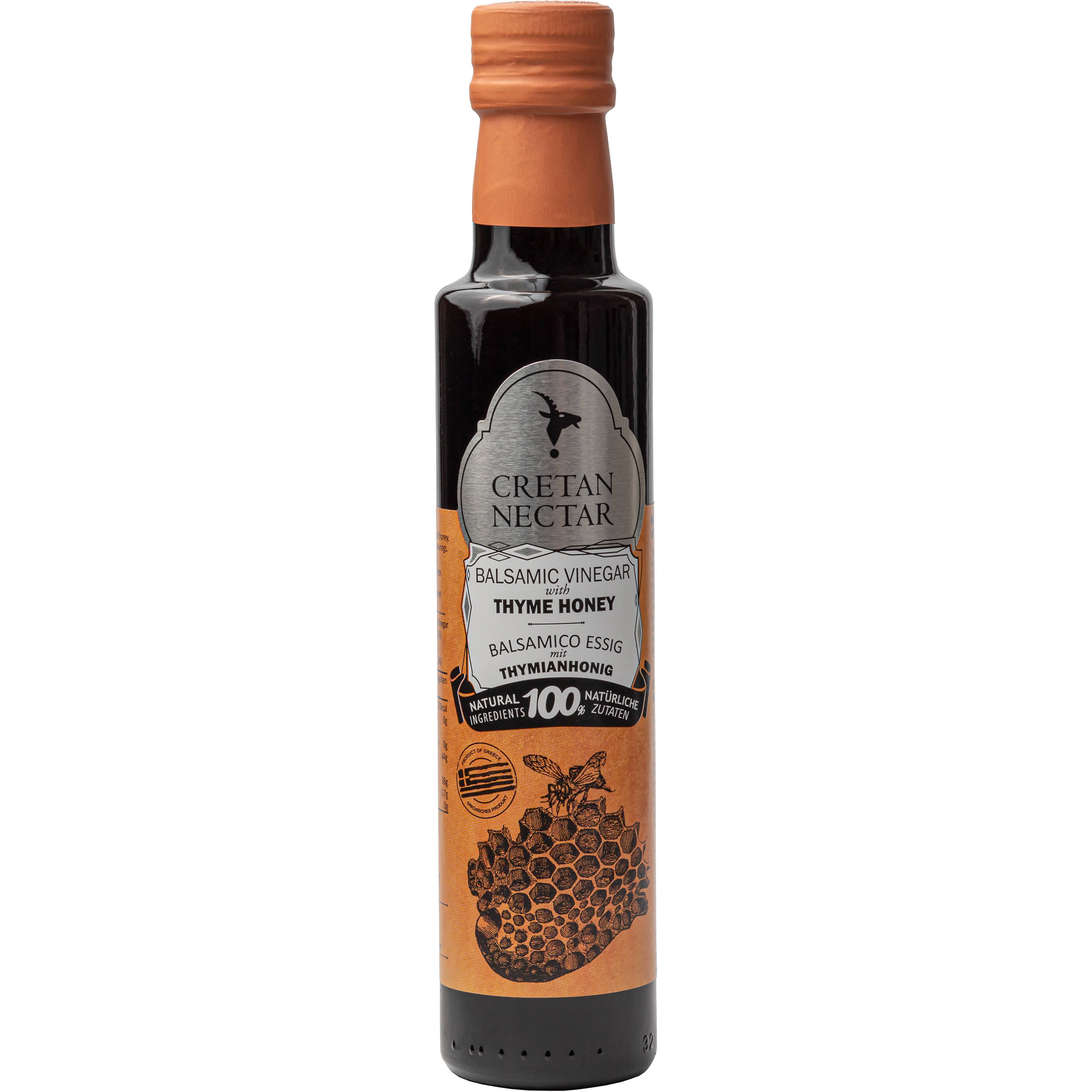 Cretan Nectar - Balsamico-Essig mit Honig 250 ml Cretan Nectar - Balsamico-Essig mit Honig 250 ml
