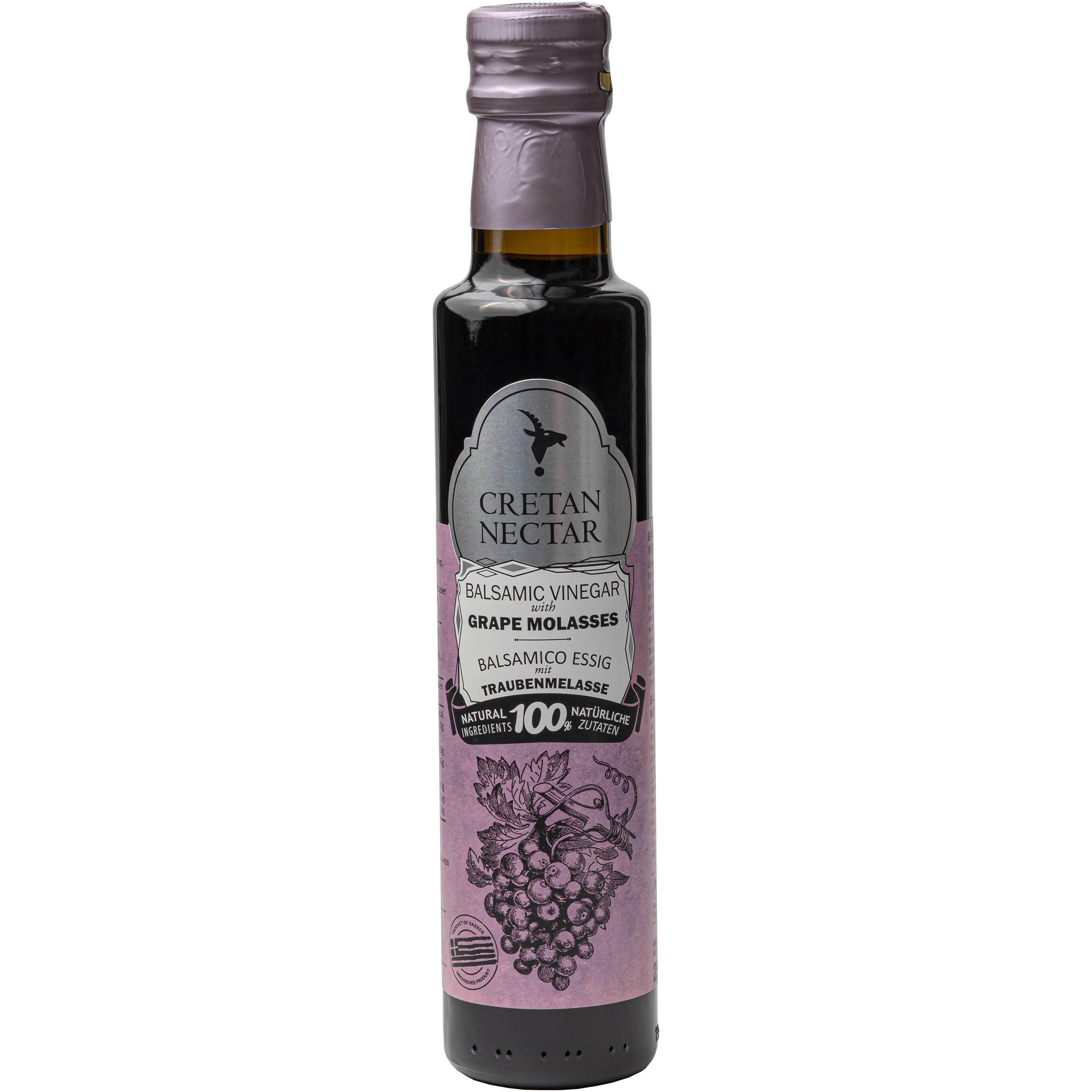 Cretan Nectar - Balsamico Essig mit Petimezi 250 ml Cretan Nectar - Balsamico Essig mit Petimezi 250 ml