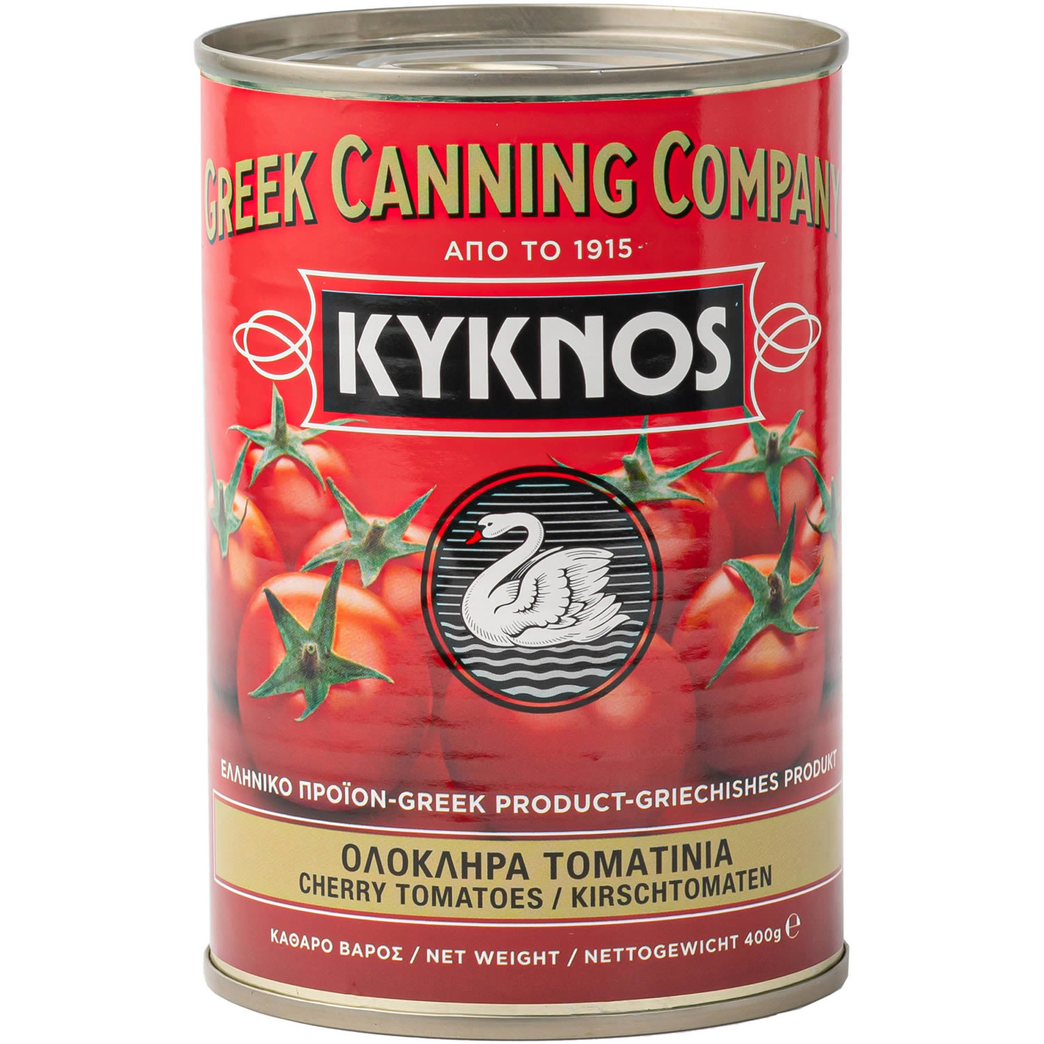 Kyknos - Kirschtomaten (Cherrytomaten) in Tomatensaft eingelegt 400 g Kyknos - Kirschtomaten (Cherrytomaten) in Tomatensaft eingelegt 400 g