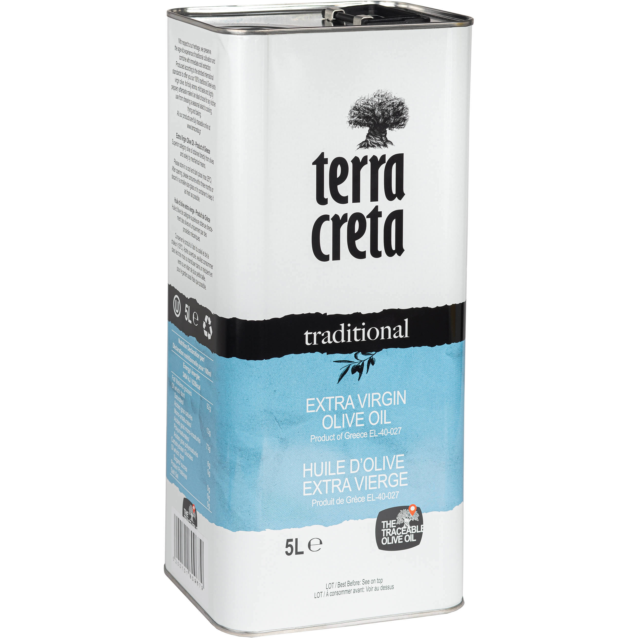 SALE 10 % - Terra Creta - Extra natives Olivenöl "traditional" extra 5 l
