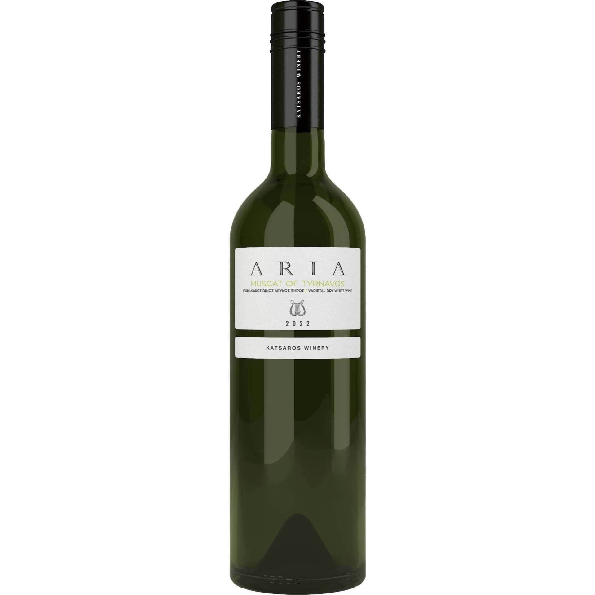 "Aria" Muscat of Tyrnavos Weißwein trocken 13 % Vol. (2022) 750 ml