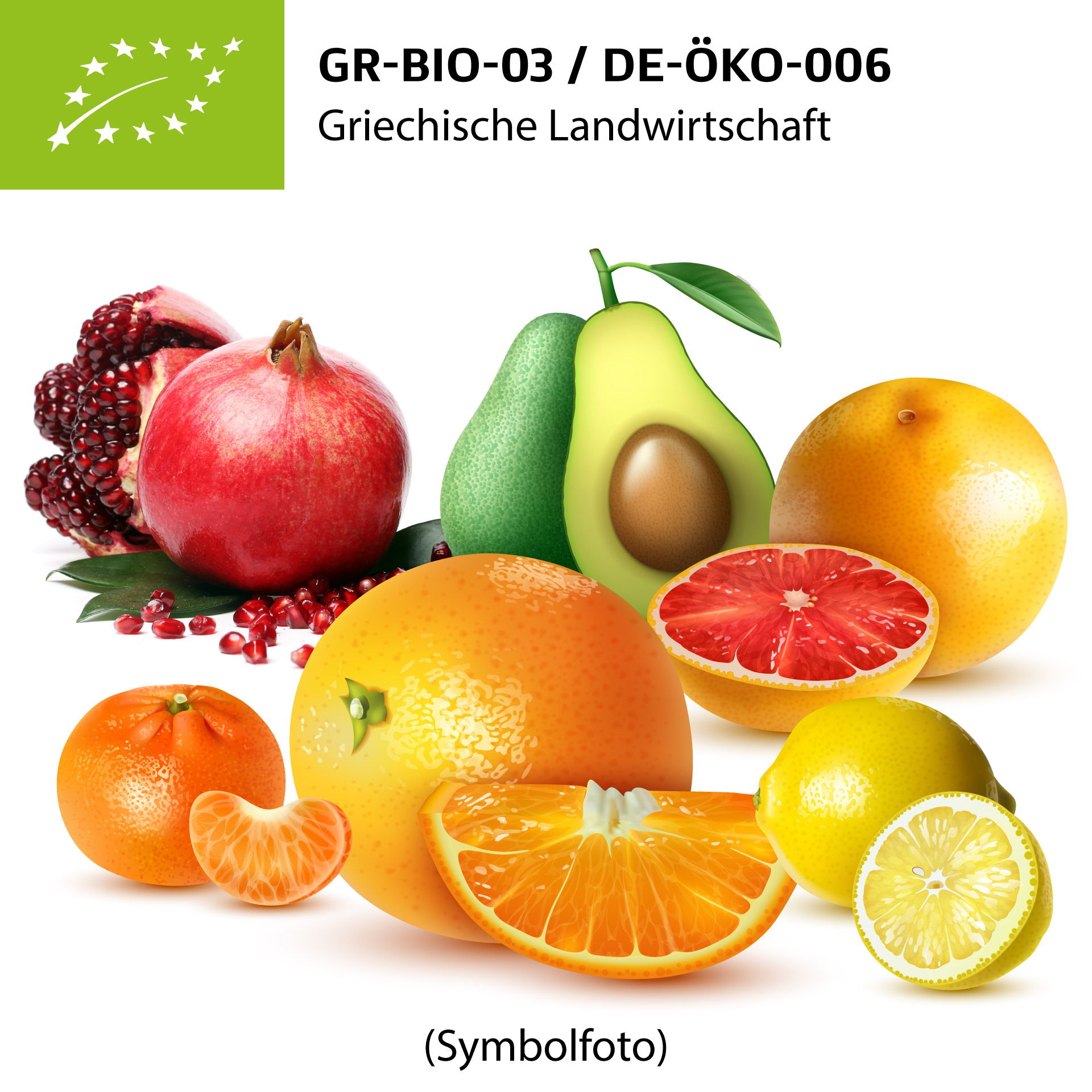 Frische Obstbox mit BIO-Früchten aus Kreta