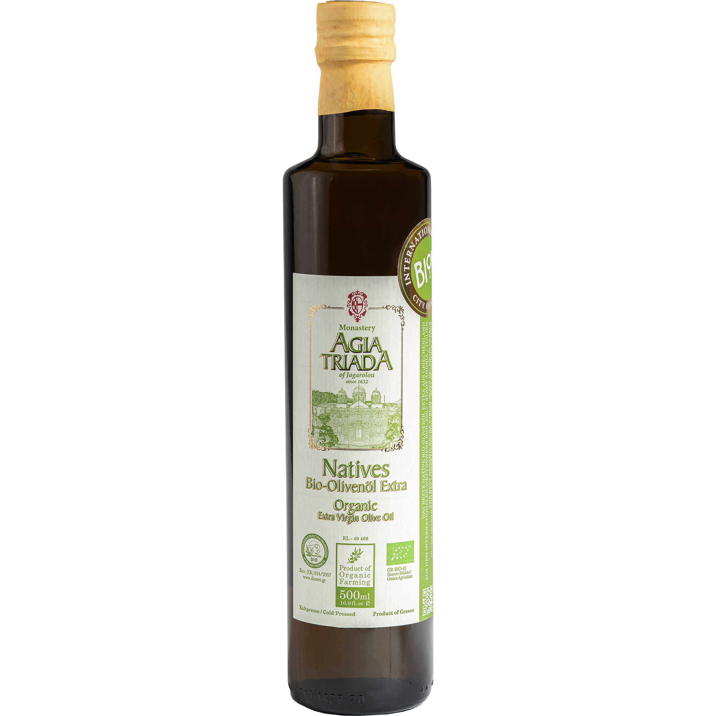 Agia Triada BIO - Extra natives Olivenöl 500 ml