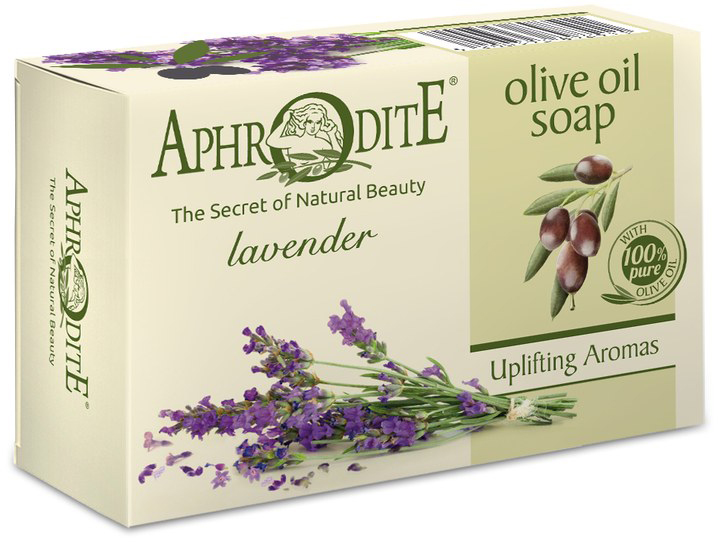 Seife mit Olivenöl und Lavendel 100 g