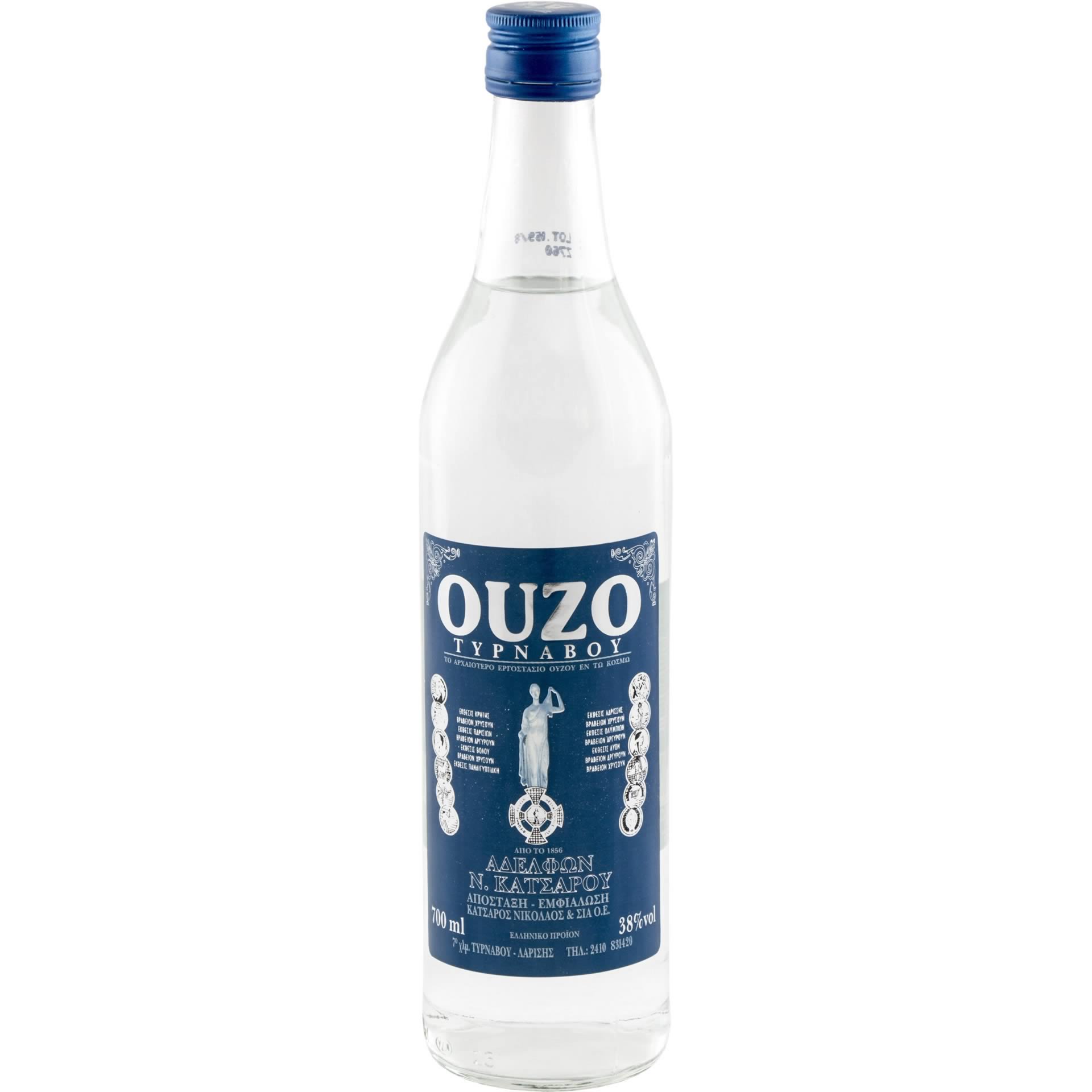 Ouzo Tirnavou 40 % Vol. 700 ml Ouzo Tirnavou 40 % Vol. 700 ml