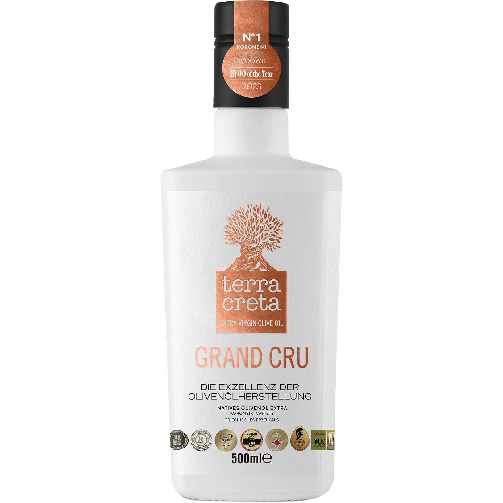 Terra Creta - Extra natives Olivenöl Grand Cru 500 ml Terra Creta - Extra natives Olivenöl Grand Cru 500 ml