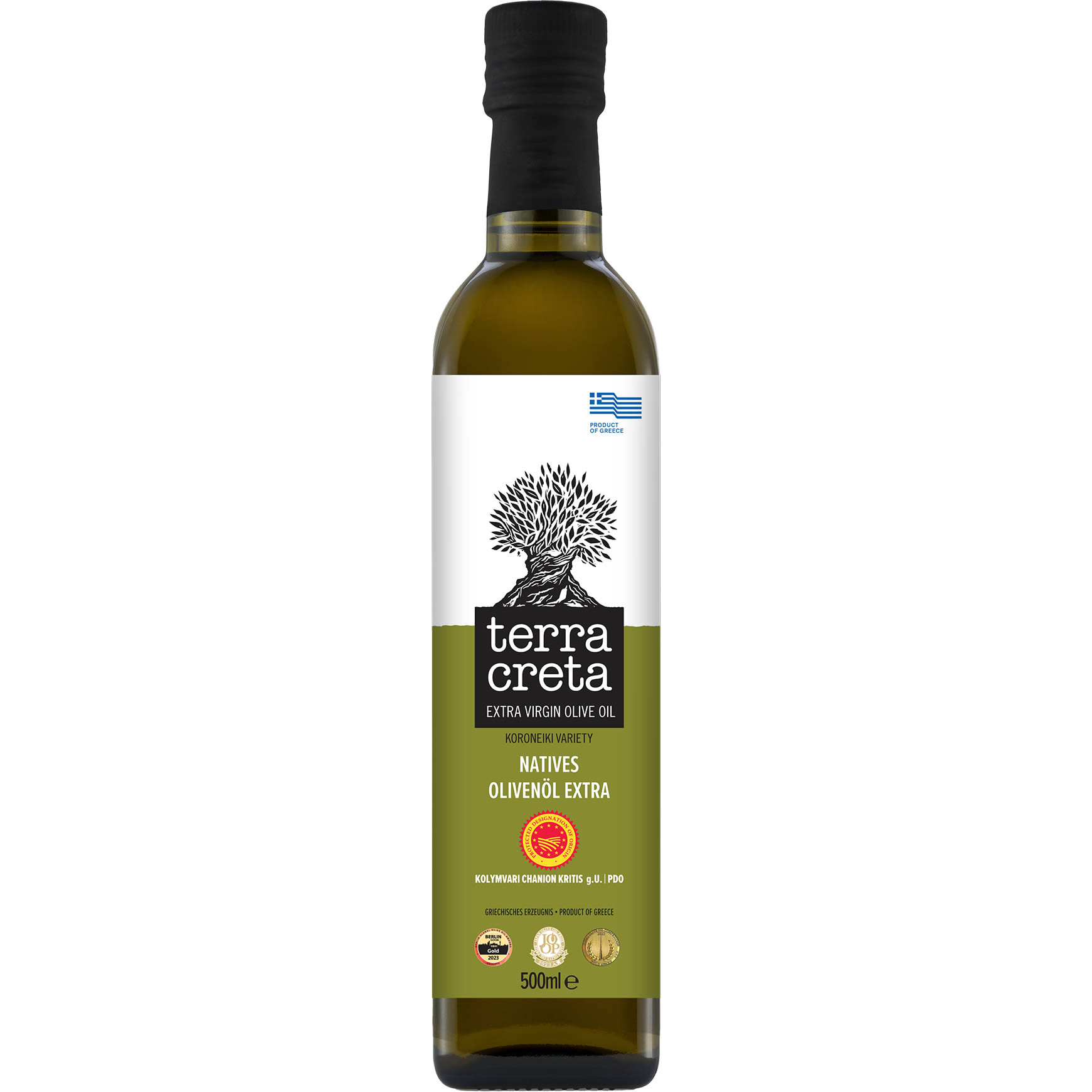 Terra Creta - Extra natives Olivenöl g.U. 500 ml Terra Creta - Extra natives Olivenöl g.U. 500 ml