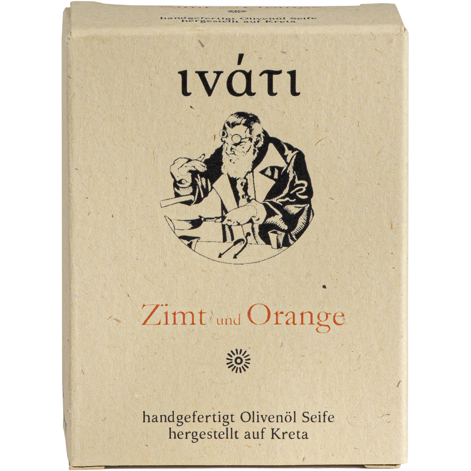 Inati Seife mit Bienenwachs, Zimt & Orange 84 g