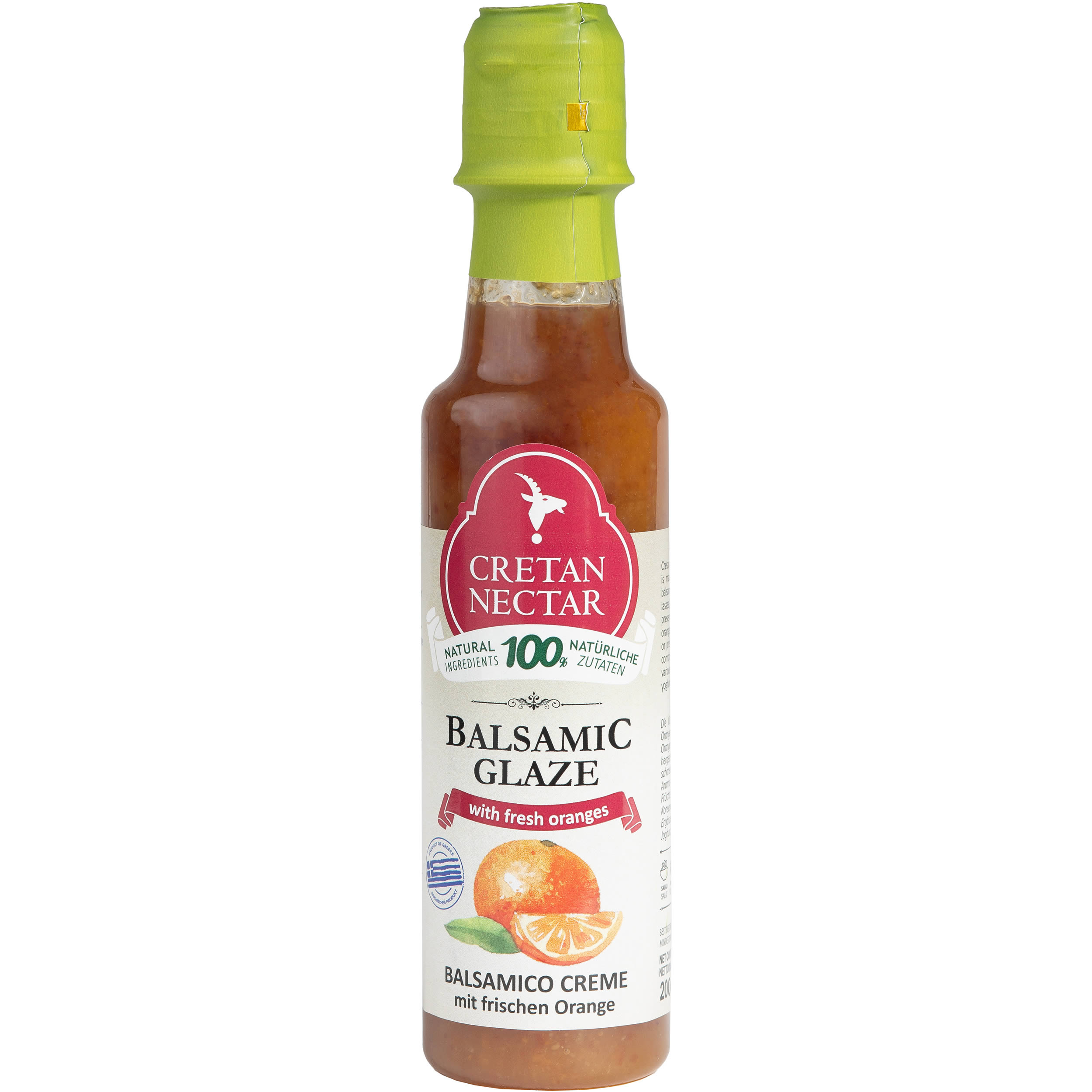 SALE 30 % - Cretan Nectar - Balsamico-Creme mit Orange 200 ml SALE 30 % - Cretan Nectar - Balsamico-Creme mit Orange 200 ml