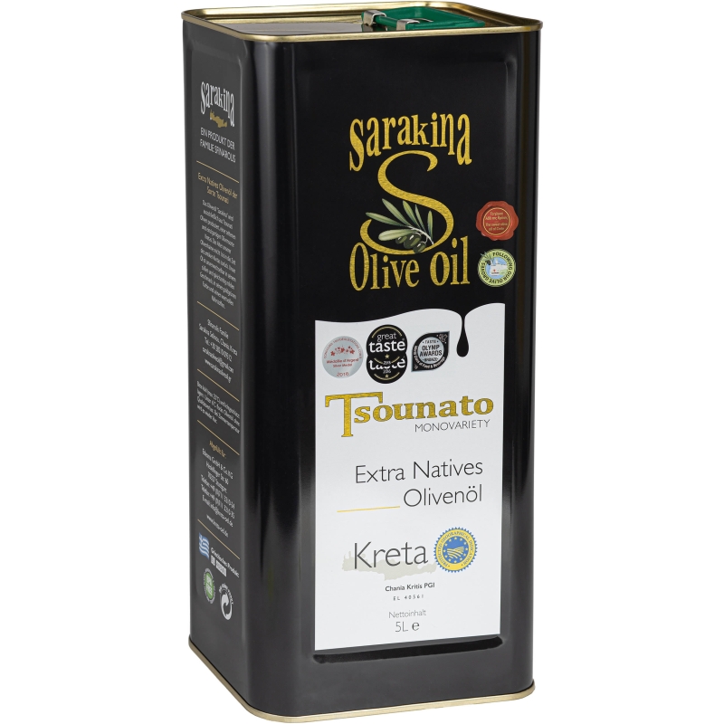Terra Creta Extra Natives Olivenöl 5 L Terra Creta - Extra natives Olivenöl g.U. 5 Liter (Kanister) | 5 l
